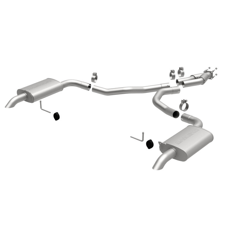 MagnaFlow Chevrolet Corvette Street Series Cat-Back Performance Exhaust System 16710 Photo - Primary
