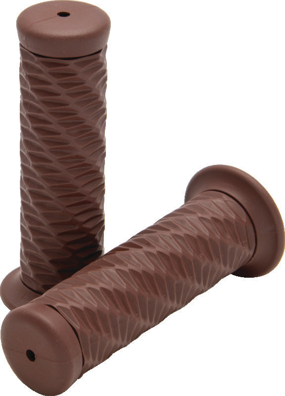 Bikers Choice Spiral Grip 1In Brown 485804 485804 Photo - Primary