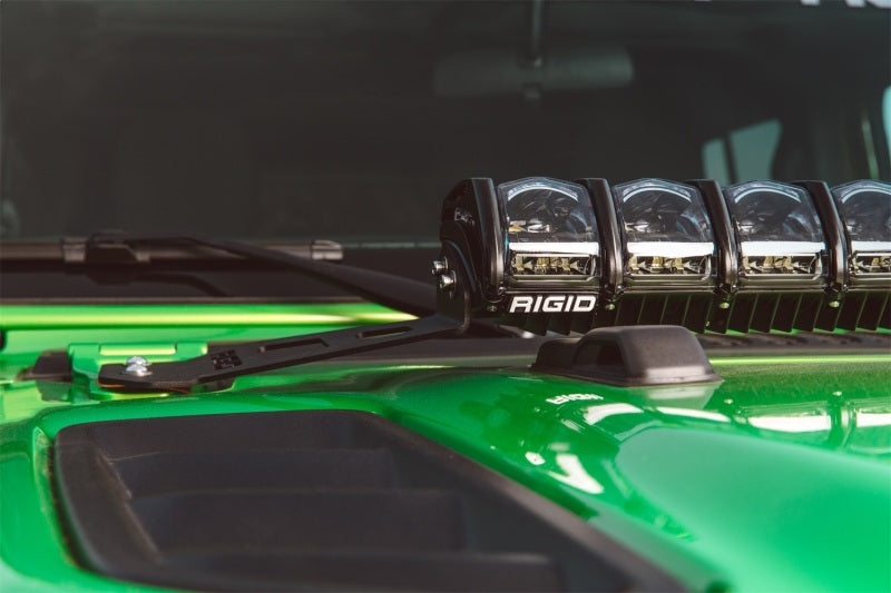 Rigid Industries 2018 Jeep Wrangler JL Adapt Hood Mount Fits 20" Adapt 41665 41665 User 3