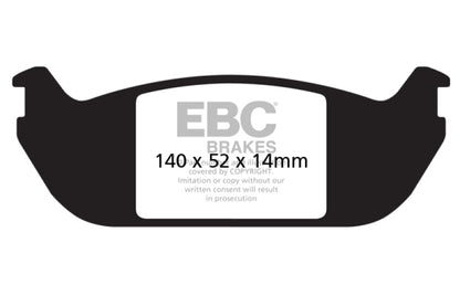 EBC Disc Brake Pad Set DP61686 Photo - Primary