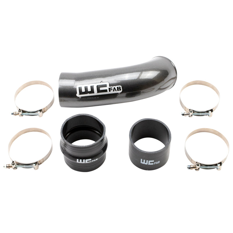Wehrli 2020-2024 Chevrolet 6.6L L5P Duramax 4in Intake Pipe (Use w/OEM Air Box) - Bengal Red WCF100720-BR WCF100720-BR Photo - Primary