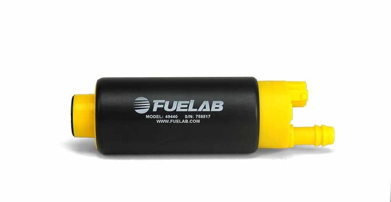 Fuelab 494 High Output In-Tank Electric Fuel Pump - 340 LPH Center Out 49440 49440 Photo - Primary