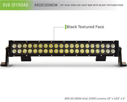 DV8 Offroad BRS Pro Series 50in Light Bar 300W Flood/Spot 3W LED - Black BR50E300W3W BR50E300W3W Product Brochure - a specific brochure describing a Product