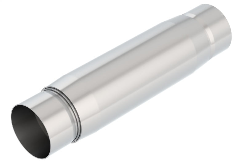 Borla CrateMuffler Resonator Option 3in Center/Center 3.5in Round x 10in - Null Sound Center/Center 400939 400939 Photo - Primary