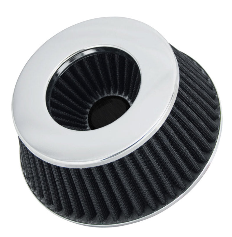 Spectre Adjustable Conical Air Filter 2-1/2in. Tall (Fits 3in. / 3-1/2in. / 4in. Tubes) - Black 8161 8161 Photo - lifestyle view