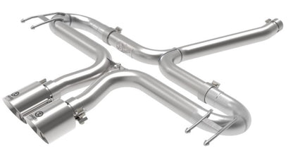 aFe Takeda 2-1/2in 304 SS Axle-Back Exhaust w/Polished Tips 17-20 Honda Civic Sport L4-1.5L (t) 49-36625-P 49-36625-P User 1
