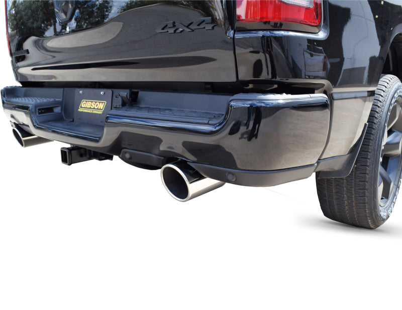 Gibson 2019 Ram 1500 Big Horn 5.7L 2.5in Cat-Back Dual Split Exhaust - Stainless 66570 66570 Illustration Guide