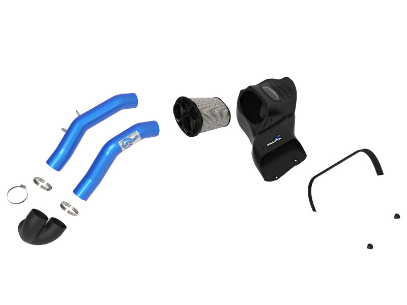 aFe Momentum XT Pro DRY S Cold Air Intake System 15-19 Ford F150 5.0L V8 50-30024DL 50-30024DL Photo - Unmounted