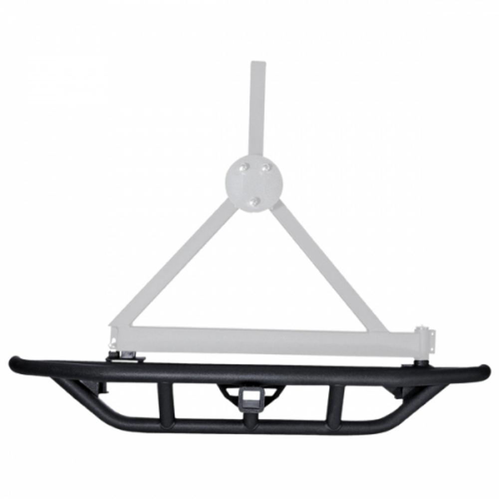 Smittybilt Src Rr Bmpr W Hitch Blk 76621-01