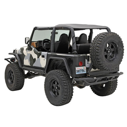 Smittybilt Src Rr Bmpr W Hitch Blk 76621-01