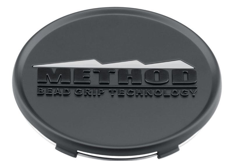 Method Wheels Method Cap T080 - 107mm - Black - Snap In CP-T080K107