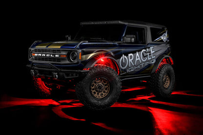 ORACLE Lighting Oracle Underbody RGB+W Wheel Well Rock Light Kit - 8 PCS - ColorSHIFT 5895-339-8 5895-339-8 Photo - lifestyle view