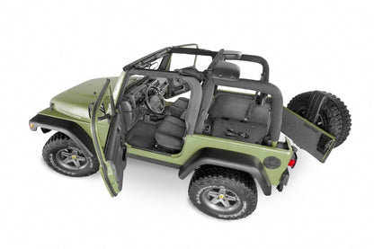 Bedrug Jeep Bedtred 97-06 Jeep Wrangler TJ/LJ Front 3Pc Floor Kit BTTJ97F Photo - Mounted