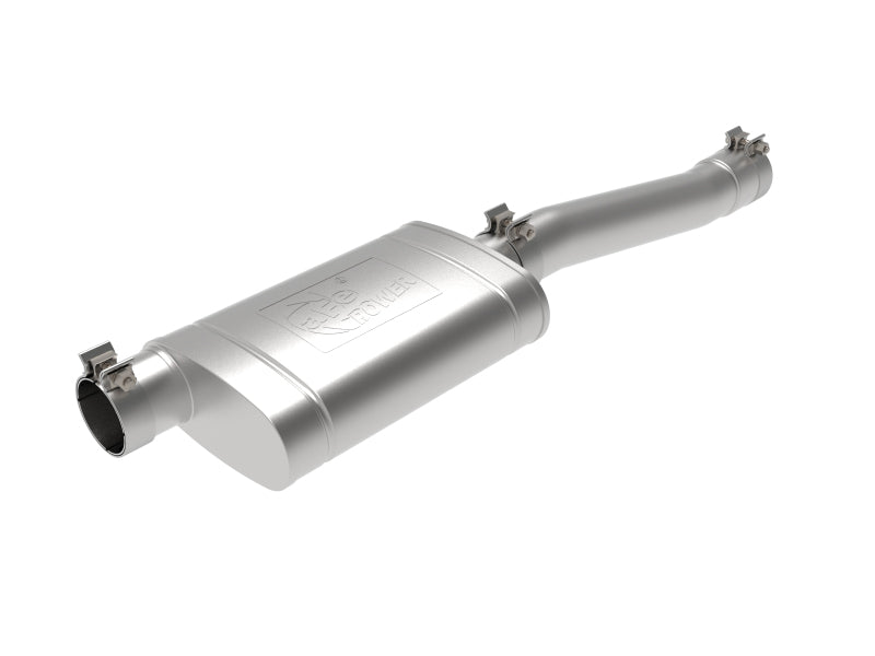 aFe Apollo GT Series 3in 409 Stainless Steel Muffler Upgrade 2019 GM Silverado/Sierra 1500 V8-6.2L 49C44114 49C44114 Photo - Primary