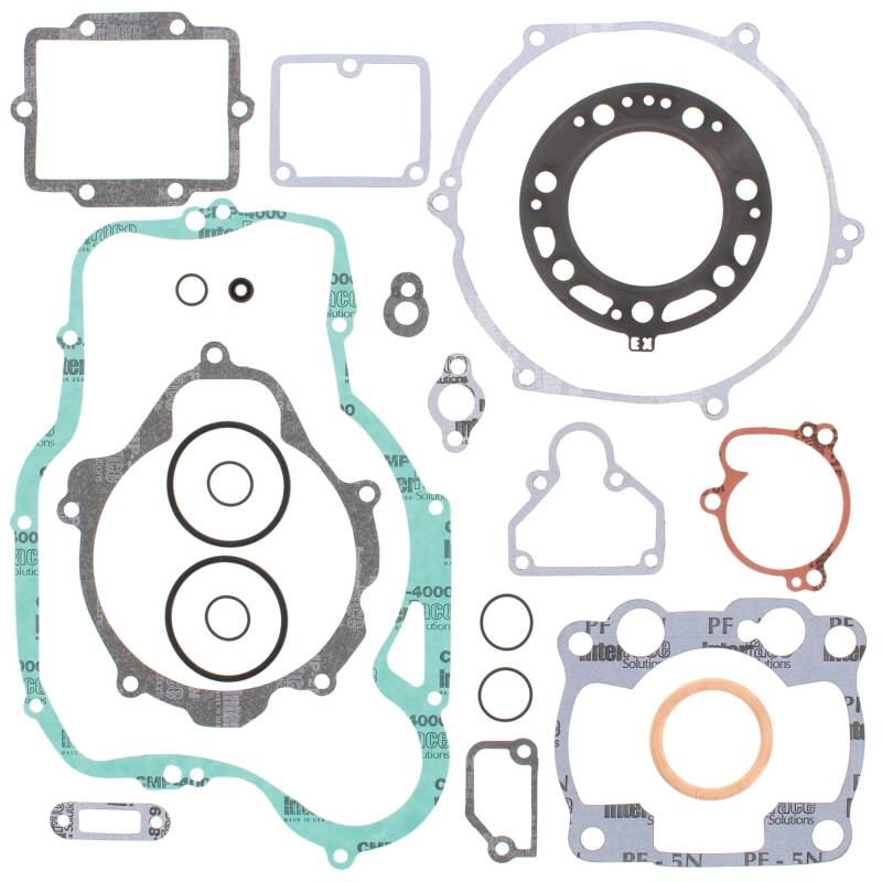 Vertex Pistons Vertex Gaskets 93-96 Kawasaki KX250 Complete Gasket Kit 808478 808478 Photo - Primary