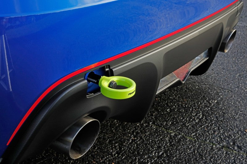 Perrin Subaru BRZ/Scion FR-S/Toyota 86 Tow Hook Kit (Rear) - Neon Yellow PSP-BDY-255NY PSP-BDY-255NY Photo - Primary
