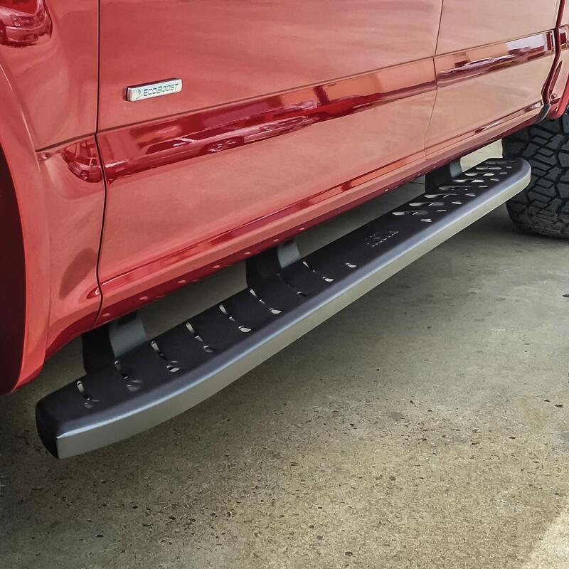 Westin 2015-2018 Ford F-150 SuperCrew Thrasher Running Boards - Textured Black 28-81095 28-81095 Photo - Mounted