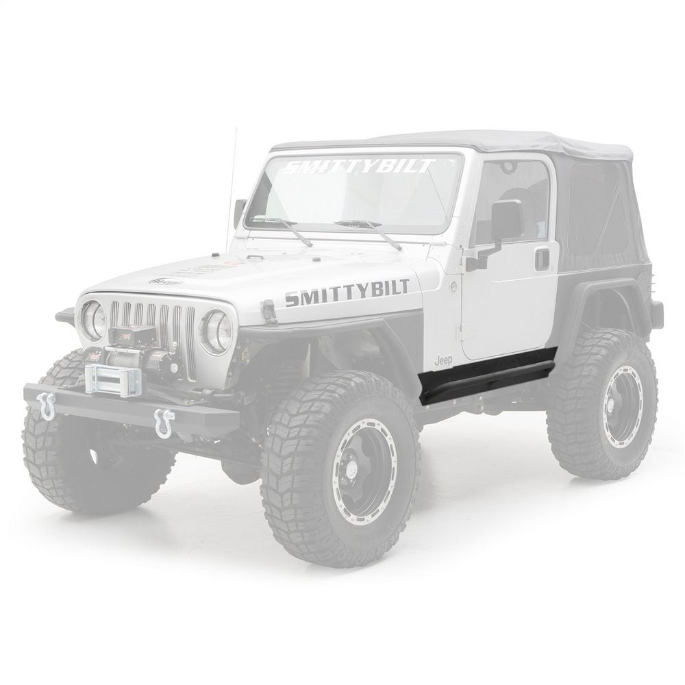 Smittybilt Xrc Rock Grds W/Step Blk 76871