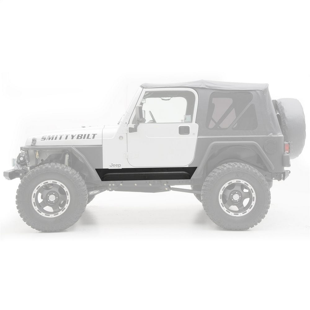 Smittybilt Xrc Rock Grds W/Step Blk 76871