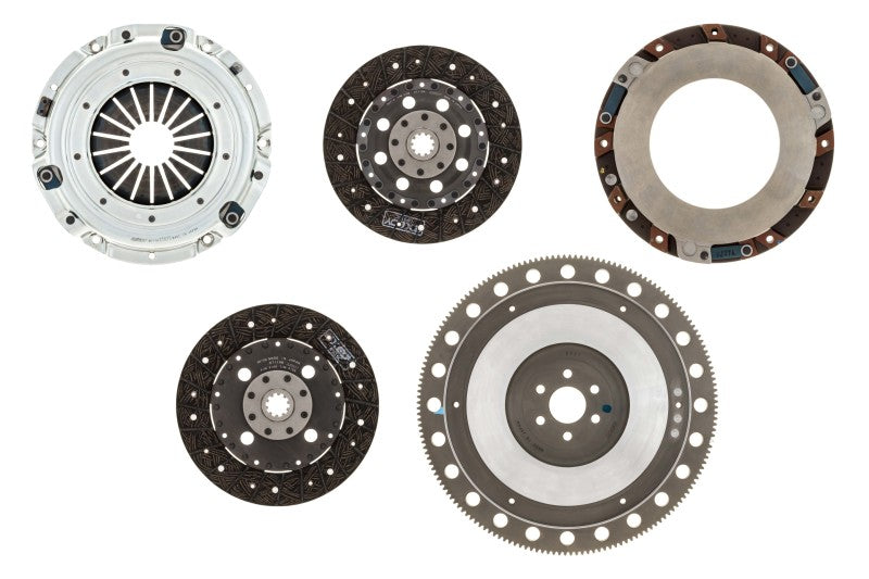 Exedy 1996-10 Mustang 4.6L Organic 10 Teeth 6 Bolt Twin Disc Clutch ET05SRFA ET05SRFA User 1