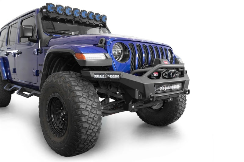 Addictive Desert Designs ADD 18-24 Jeep Wrangler JL / 18-24 Jeep Gladiator JT Phantom Winch Rear Bumper F980335070103 F980335070103 Photo - Primary