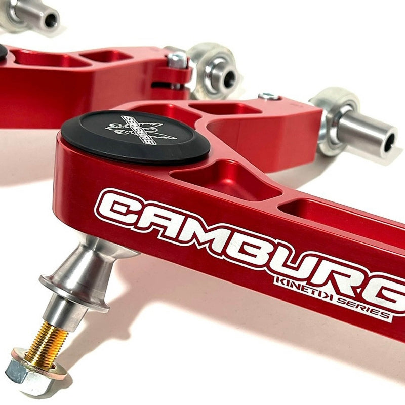 Camburg Ford Bronco 21-23 KINETIK V2 Performance Billet Uniball Upper Arms (Red) CAM-110214-RED CAM-110214-RED Photo - out of package