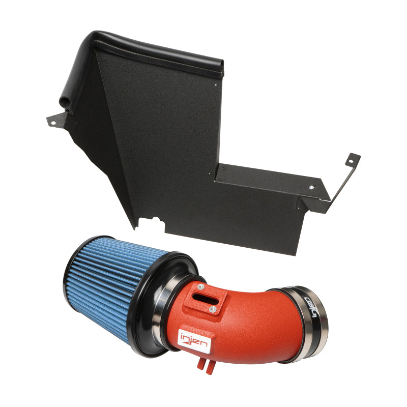 Injen 2020 BMW M340i SP Short Ram Air Intake System Wrinkle Red Finish SP1140WR SP1140WR Photo - Unmounted