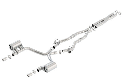 Borla 2017 Dodge Charger R/T 5.7L ATAK Catback Exhaust w/o Tips (w/MDS Valves ONLY) 140723 140723 Photo - Primary