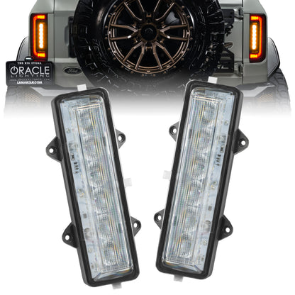 ORACLE Lighting 21-23 Ford Bronco Dual Function Reverse LED Modules Flush Tail Light - Amber/White 5915-FB-023 5915-FB-023 Photo - Primary