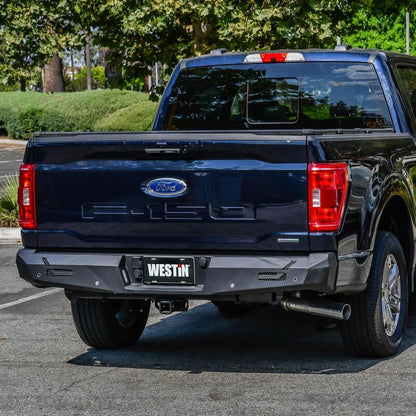 Westin 15-20 Ford F-150 Pro-Series Rear Bumper - Textured Black 58-421015 58-421015 Photo - Mounted
