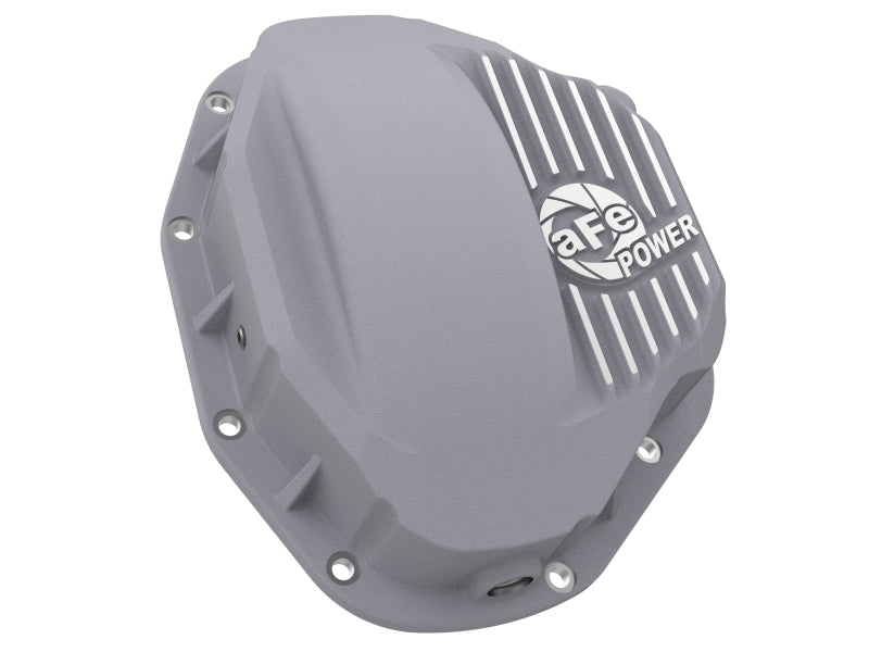 aFe Street Series Rear Differential Cover Raw w/ Machined Fins - Dodge Die 46-70030 Photo - Unmounted