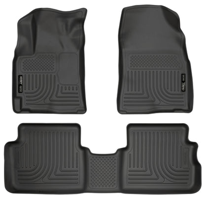 Husky Liners 09-12 Toyota Corolla/Matrix/Pontiac Vibe (FWD) WeatherBeater Combo Bla 98531 Photo - Primary