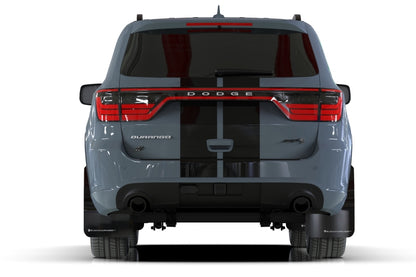 Rally Armor 16-22 Dodge Durango GT / RT / SRT / SXT Black UR Mud Flap White Logo MF55-UR-BLK/WH MF55-UR-BLK/WH User 1