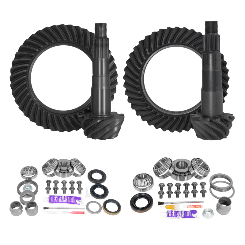 Yukon Gear & Axle Yukon Ring & Pinion Gear Kit Front & Rear for Toyota 8.2/8IFS Diff (w/o Factory Locker) 4.56 Ratio YGKT008-456-3 YGKT008-456-3 Photo - Primary