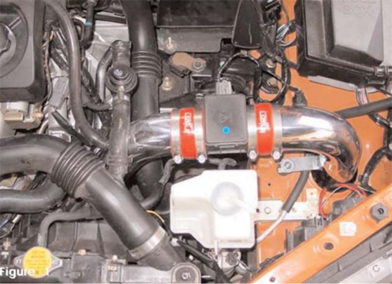 Injen Polished Cold Air Intake 03-03.5 Mazdaspeed Protege 2.0L Turbo 4 Cyl RD6066P Photo - Mounted
