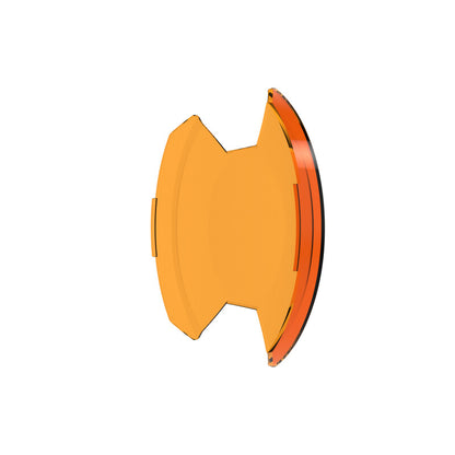 KC HiLiTES SlimLite 8in. LED Light Shield (Shield Only) - Amber 5208 5208 User 2