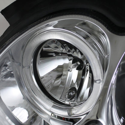 Spyder Mercedes Benz CLK 03-09 Projector Halogen Model- LED Halo DRL Chrm PRO-YD-MBCLK03-DRL-C 5038029 5038029 User 1
