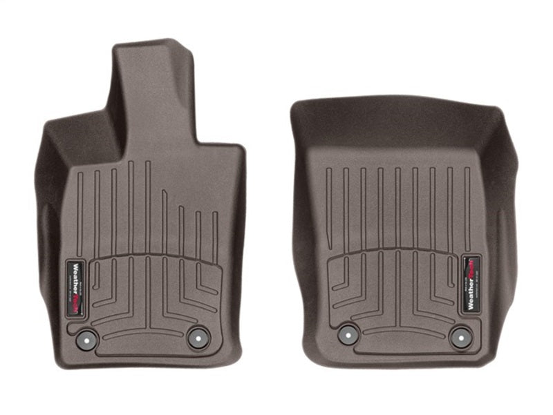 WeatherTech 2017+ Porsche Panamera Front FloorLiner - Cocoa 4711801 4711801 Photo - Primary