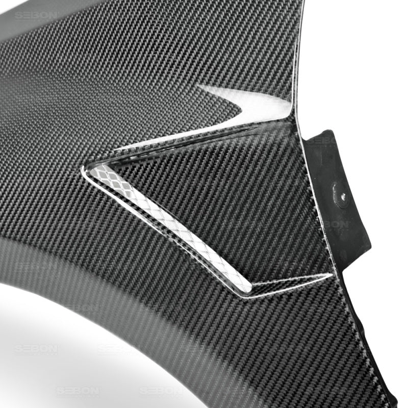 Seibon Carbon Fiber Fenders For 2015-2017 VW Golf MK7 FF12VWG7-W Photo - Primary