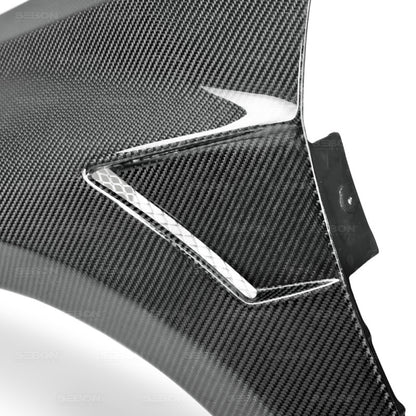 Seibon Carbon Fiber Fenders For 2015-2017 VW Golf MK7 FF12VWG7-W Photo - Primary