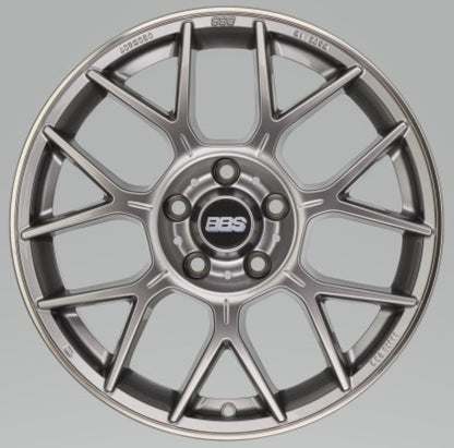 BBS XR 18x8 5x112 37mm Offset 82mm Bore PFS/Clip Req Gloss Platinum Wheel XR0103PG XR0103PG User 1