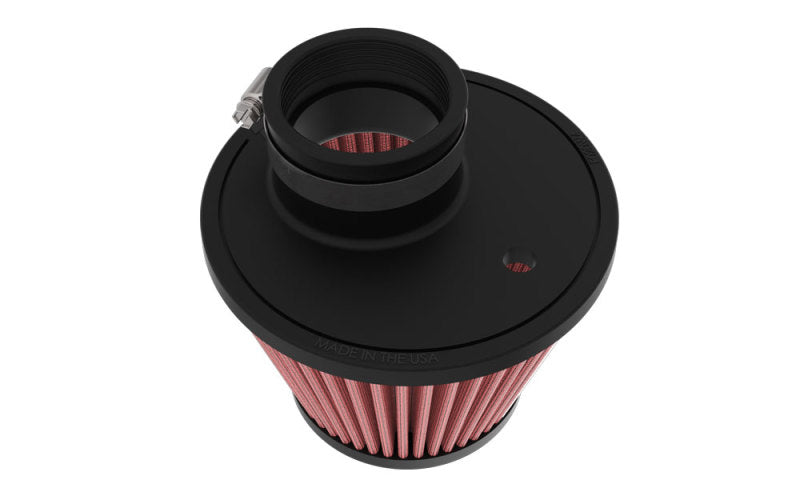 K&N Engineering K&N Universal Clamp-on Air Filter 2in Flange ID 5-3/16in Base 3-1/2in Top 3-11/16in Height w/ Vent RU-9920 RU-9920 Photo - lifestyle view