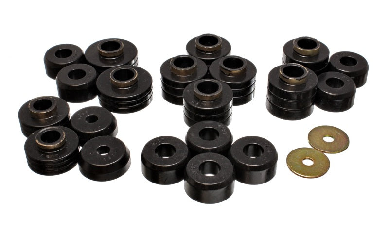 Energy Suspension Body Mount Set Black Ford Bronco II All 1984-1988 4.4105G Photo - Primary