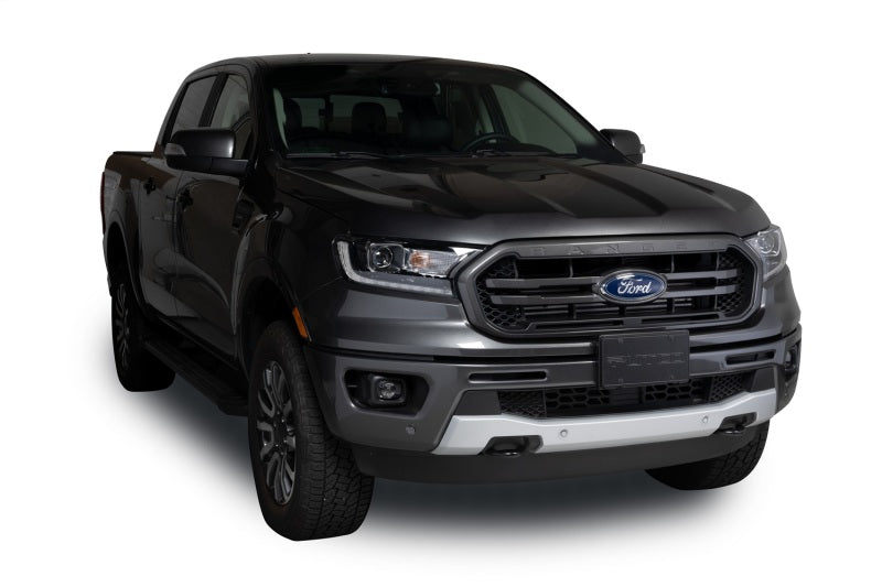 Putco 19-20 Ford Ranger w/ Adaptive Cruise - Hex Shield - Black Powder Coated Bumper Grille Inserts 83164 83164 Photo - Mounted