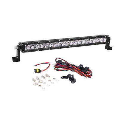Westin Xtreme LED Light Bar Low Profile Single Row 20 inch Flood w/5W Cree - Black 09-12270-20F 09-12270-20F Photo - Unmounted