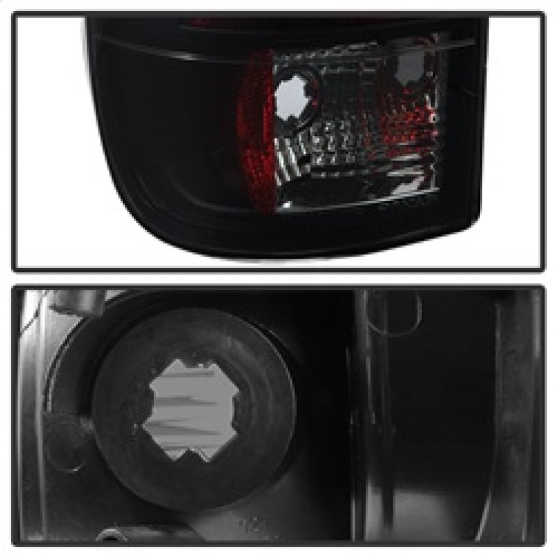 Spyder 08-16 Ford Super Duty F-250 V3 Light Bar LED Tail Lights - Blk Smoke ALT-YD-FS07V3-LBLED-BSM 5084729 5084729 Photo - Unmounted