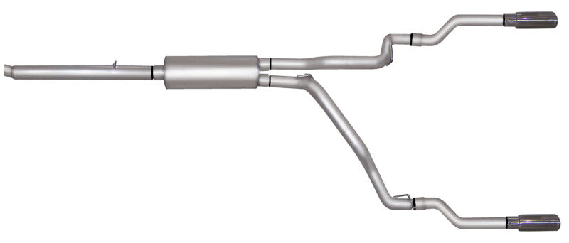 Gibson 05-07 Dodge Dakota Laramie 3.7L 2.5in Cat-Back Dual Split Exhaust - Stainless 66539 66539 Photo - Primary