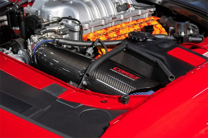 CORSA Performance Corsa 19-21 Dodge Challenger SRT/Hellcat/Redeye/Demon Carbon Fiber Air Intake w/ DryTech 3D No Oil 44004D 44004D Photo - Mounted