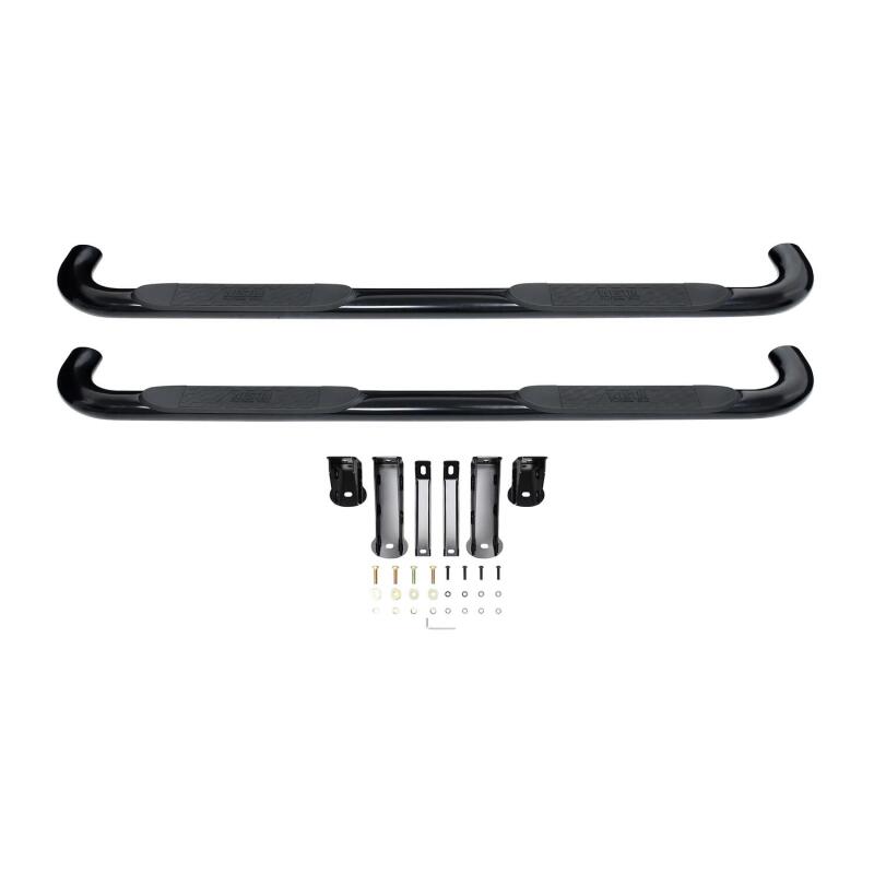 Westin 2019 Chevrolet Silverado/Sierra 1500 Crew Cab Platinum 4 Oval Nerf Step Bars - Black 21-4135 21-4135 Photo - Unmounted