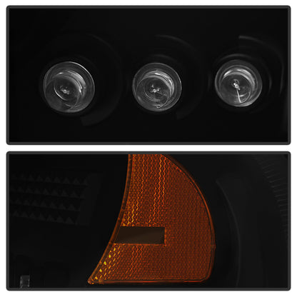 Spyder GMC Sierra 1500/2500 99-06 Projector Headlights CCFL Halo LED Blk Smke PRO-YD-CDE00-CCFL-BSM 5078704 5078704 User 1